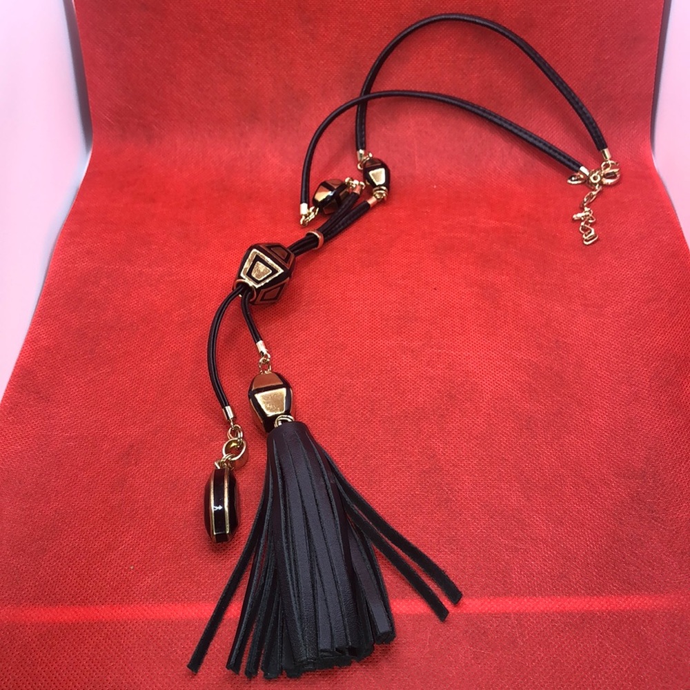Stunning Chico’s black and gold statement necklace